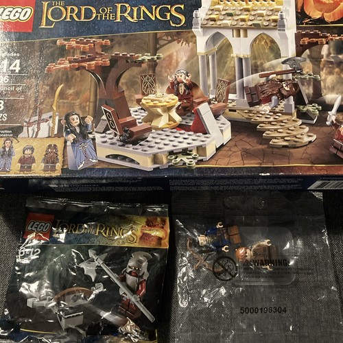 Lego lord the rings - rings, council